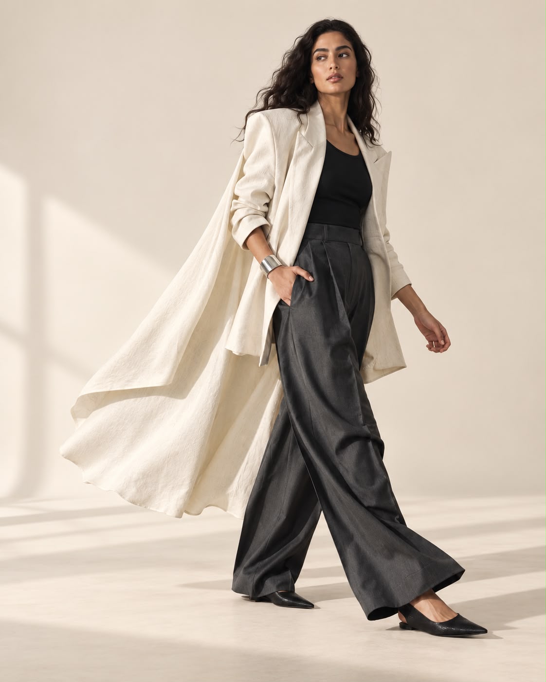 The Ivory Motion Coat