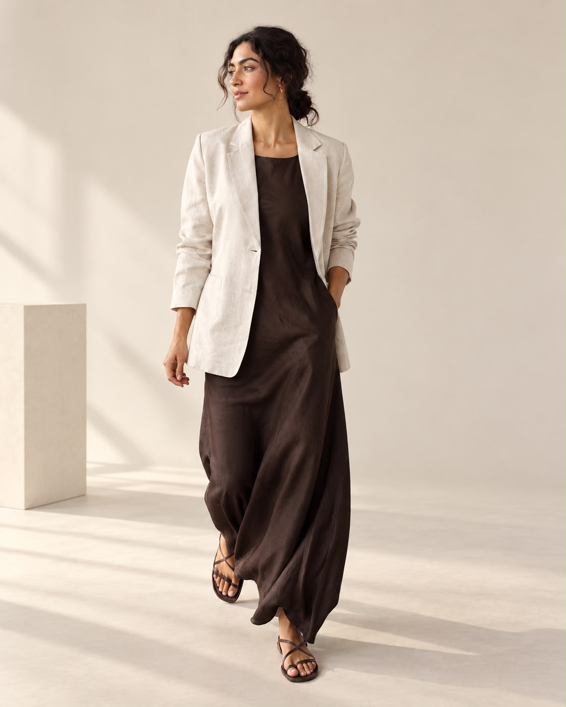 The Cocoa Slip Dress