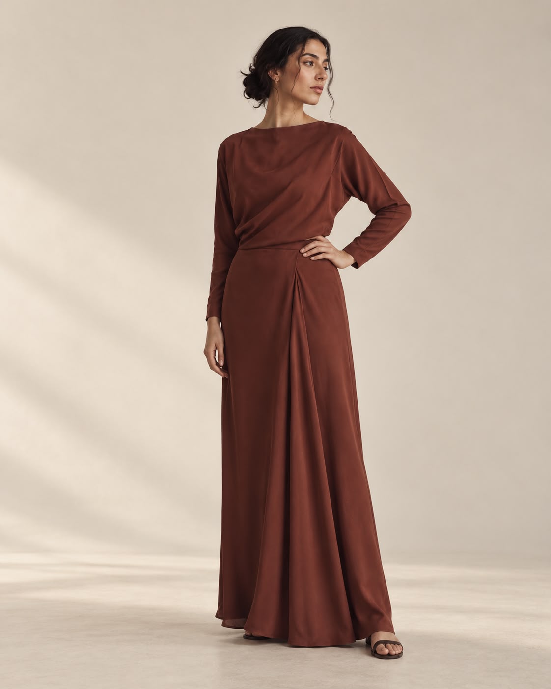 The Terracotta Drape Set